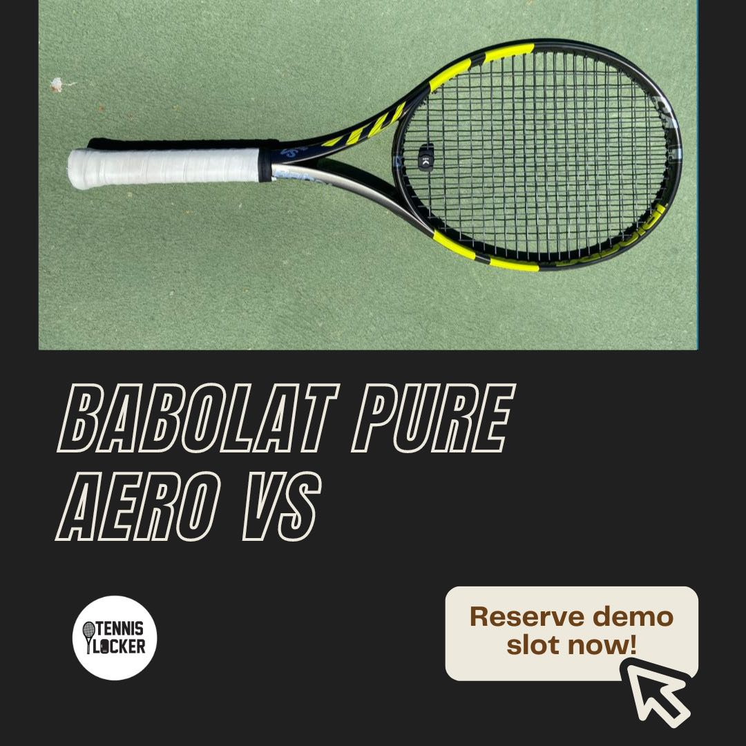 Pure Aero VS Tennis Racket Demo, Sports Equipment, Sports & Games