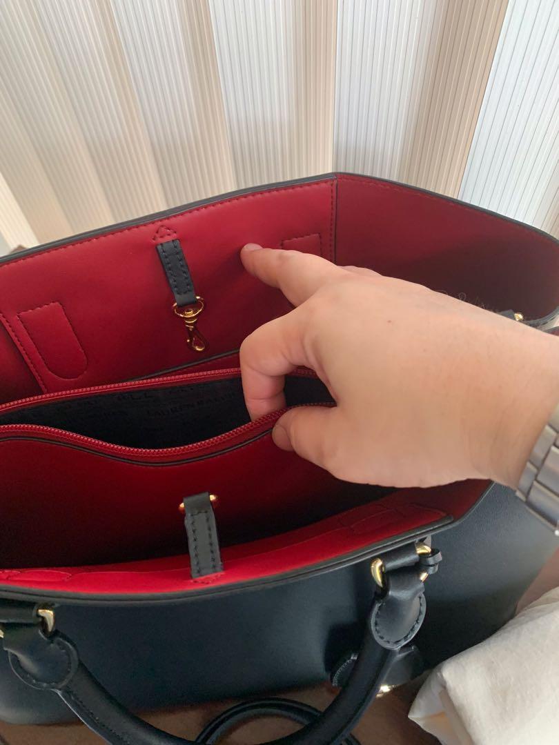 Ralph lauren sales bag red inside