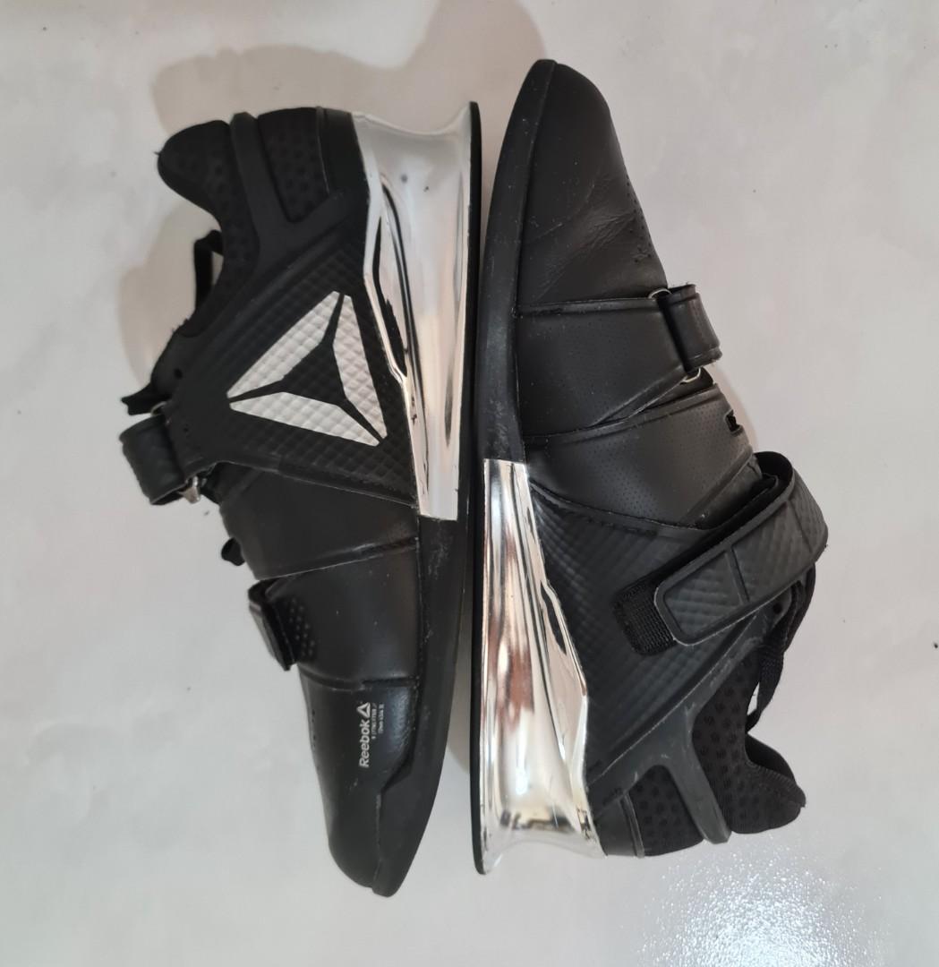 Reebok Men s Legacy Lifter Black Silver Sports Equipment