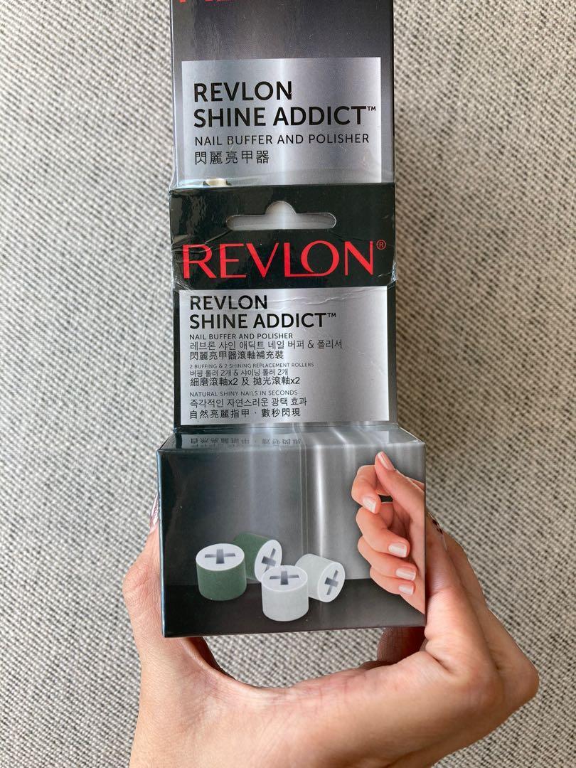 Revlon shine addict - brand new nail buffer & polisher, Beauty & Personal  Care, Hands & Nails on Carousell