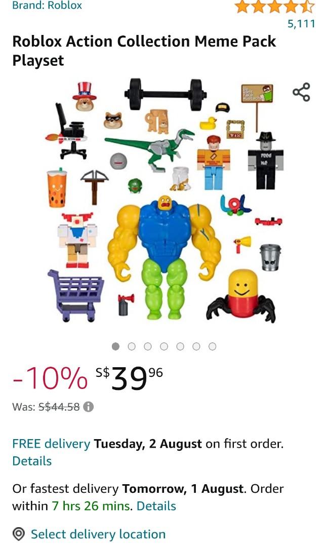 Roblox Action Collection Meme Pack Figure and Accessories Set