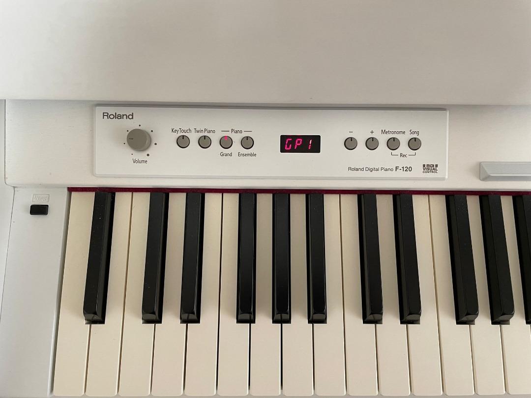 Roland digital piano F120 二手, 興趣及遊戲, 音樂樂器 & 配件, 樂器 Carousell