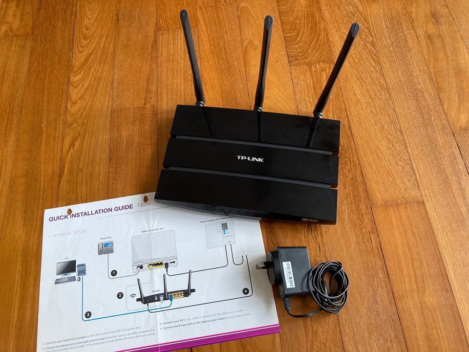 Router - TP Link Archer AC1200 Wireless Dual Band Gigabit Router ...