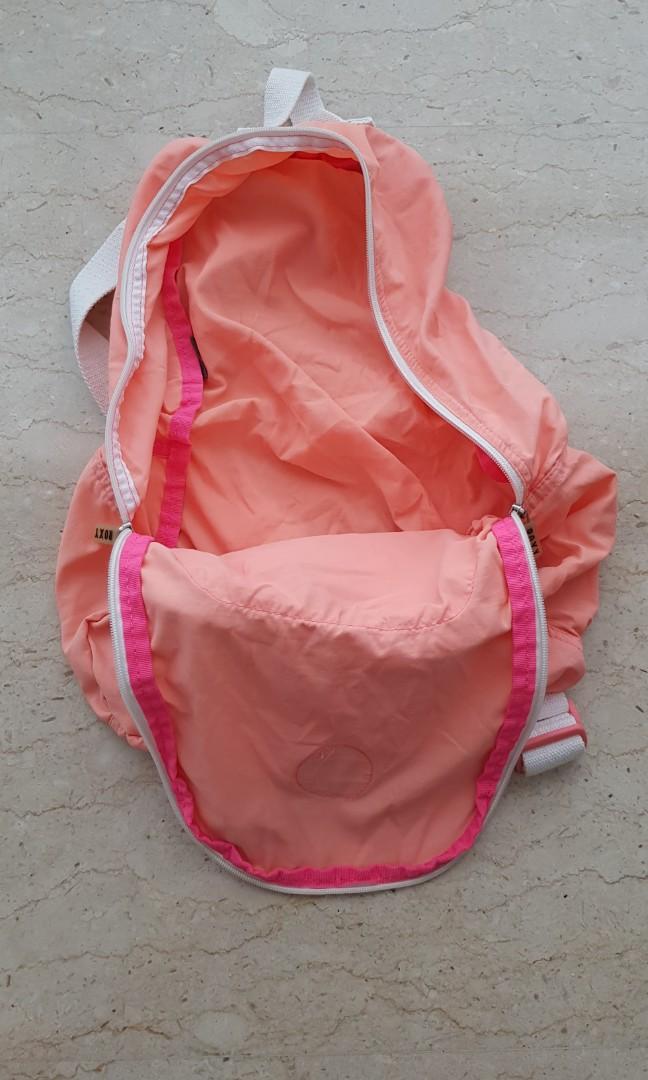 Roxy Pink Backpack Women s Fashion Bags Wallets Backpacks on Carousell