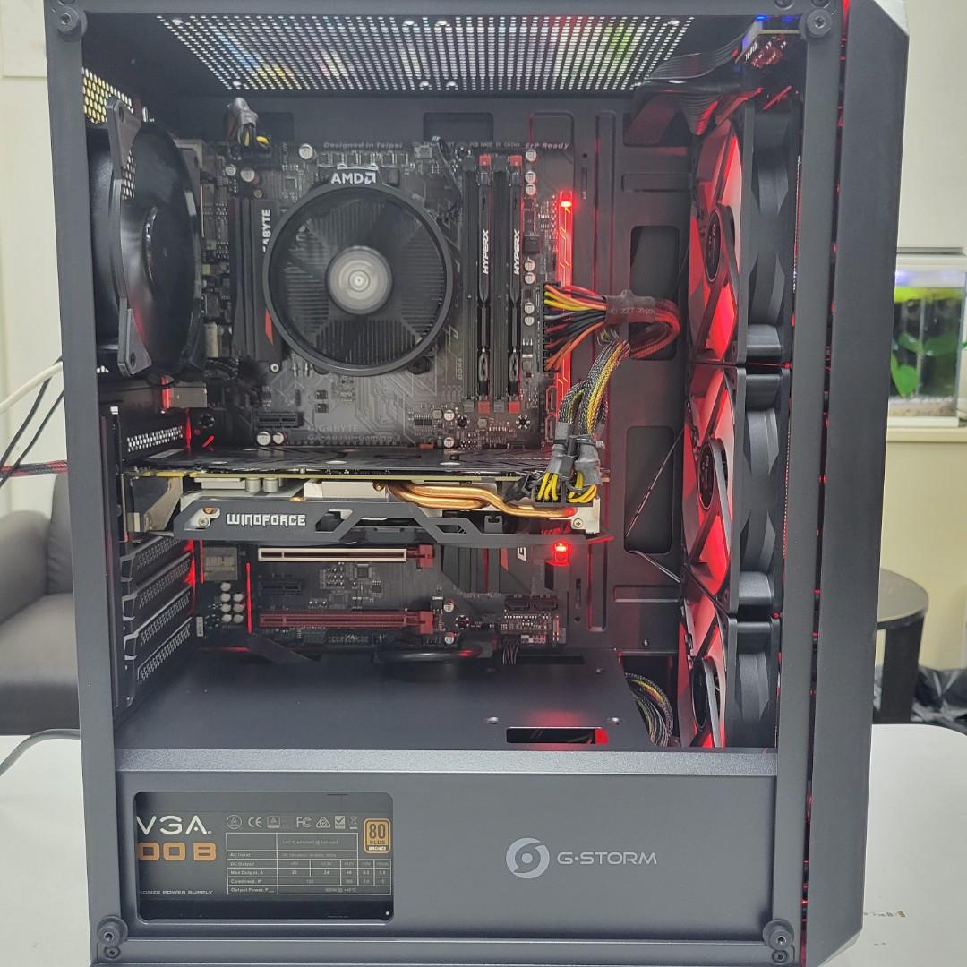 RYZEN 5 1600 16GB RAM GTX 960 4GB