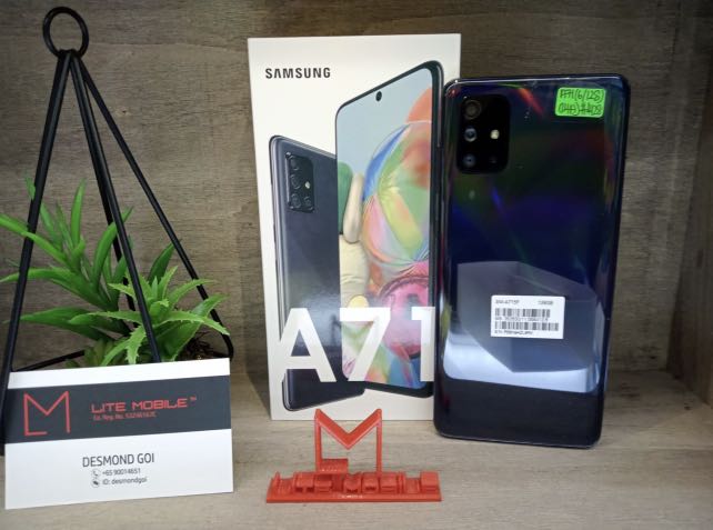 Samsung A71 128GB | Black | 4GB Ram + 128GB | Export set #4128, Mobile ...