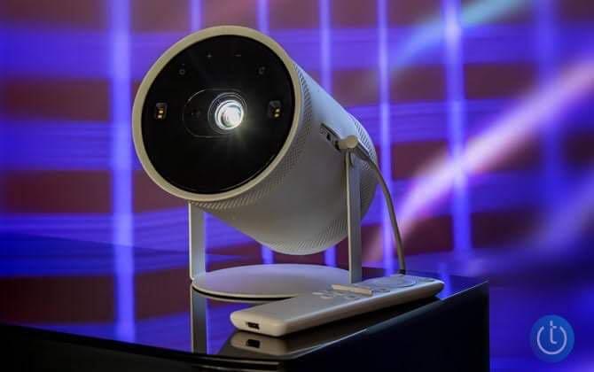 SAMSUNG FREESTYLE PROJECTOR (Category: Projectors) located in Quezon City. Submitted by annys.online (Listing ID 1175737553, Image 2). Description: SAMSUNG FULL HD FREESTYLE SMART PROJECTOR * From unboxing to watching in a matter of minutes with Instant Setup * 100” Big Screen experience * Immerse yourself in the middle of the action with Premium 360˚Sound * Discover a world of entertainment with Smart TV Content MODEL SPLSP3BLAXXP SRP 54,999 NET