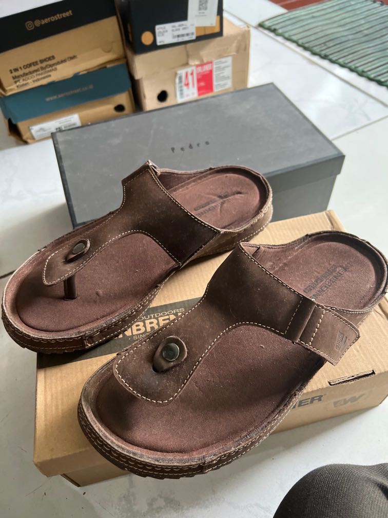 Sandal original weinbrenner Fesyen Pria Sepatu Sandal di Carousell