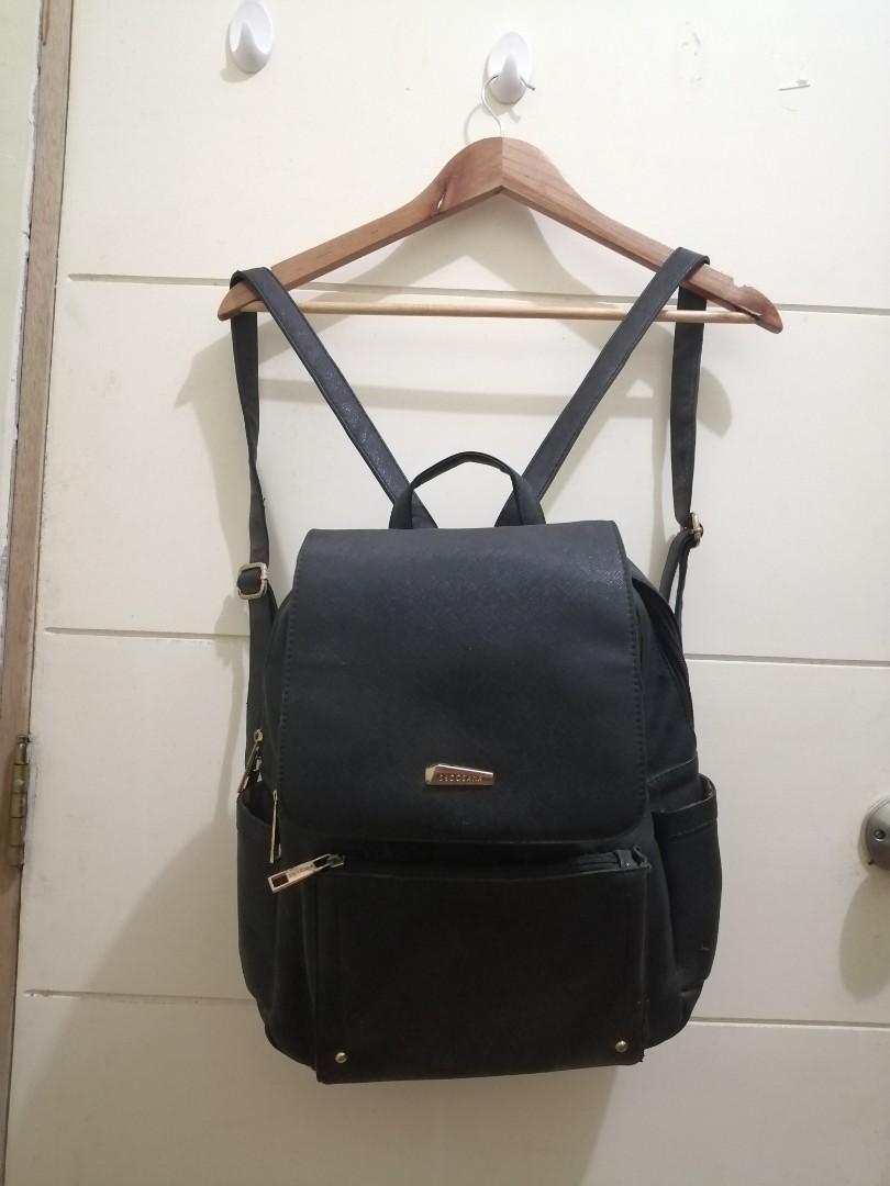 Secosana leather backpack hotsell