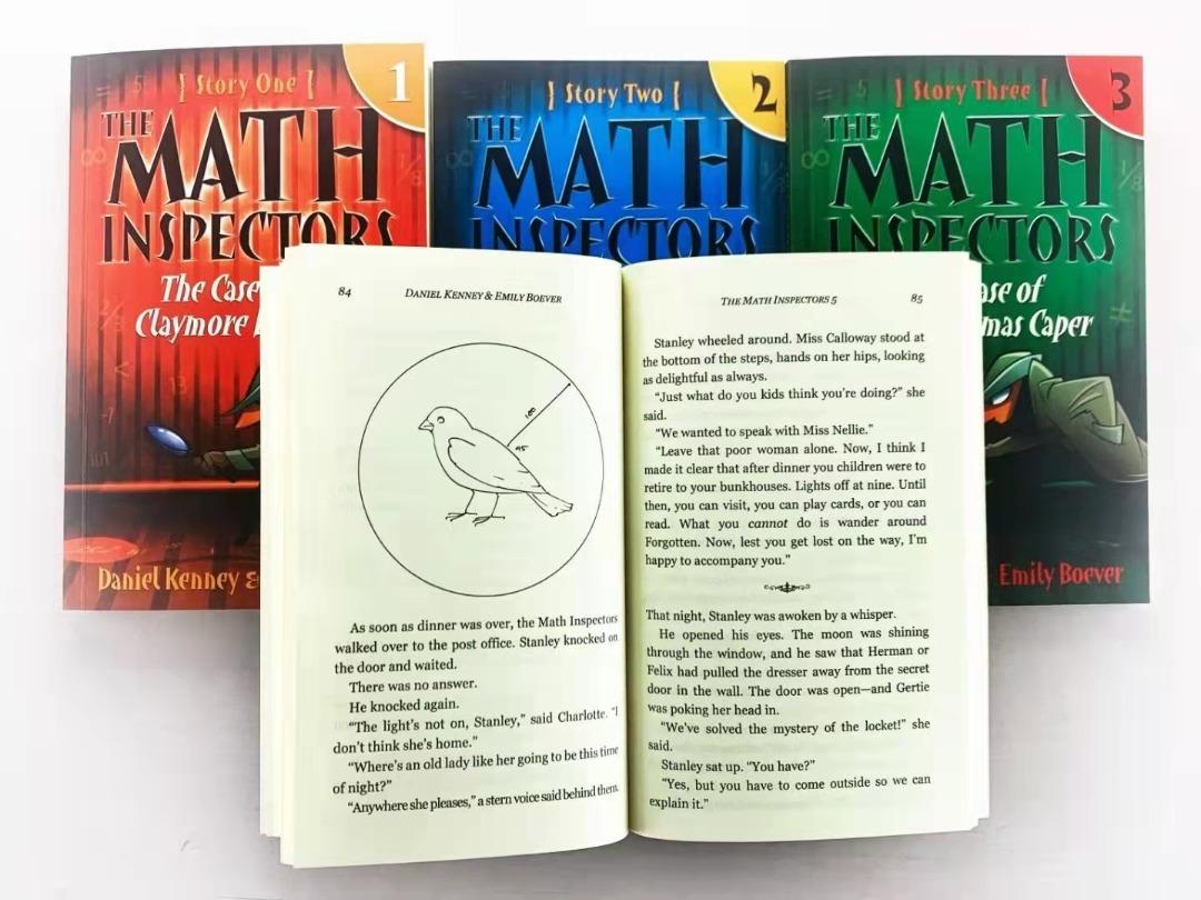 [SG STOCK][BOX SET]The Math Inspectors 5BOOKS, Hobbies & Toys, Books ...