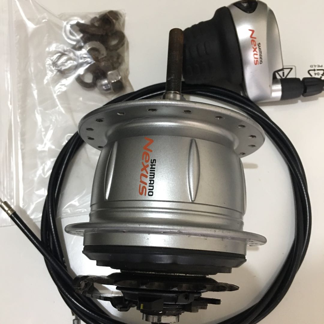 Shimano nexus internal gear hub plus shifter, Sports Equipment