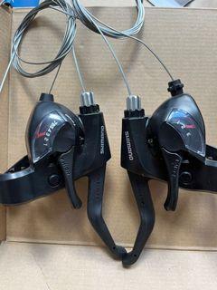 Shimano Tourney 3x7 speed shifters