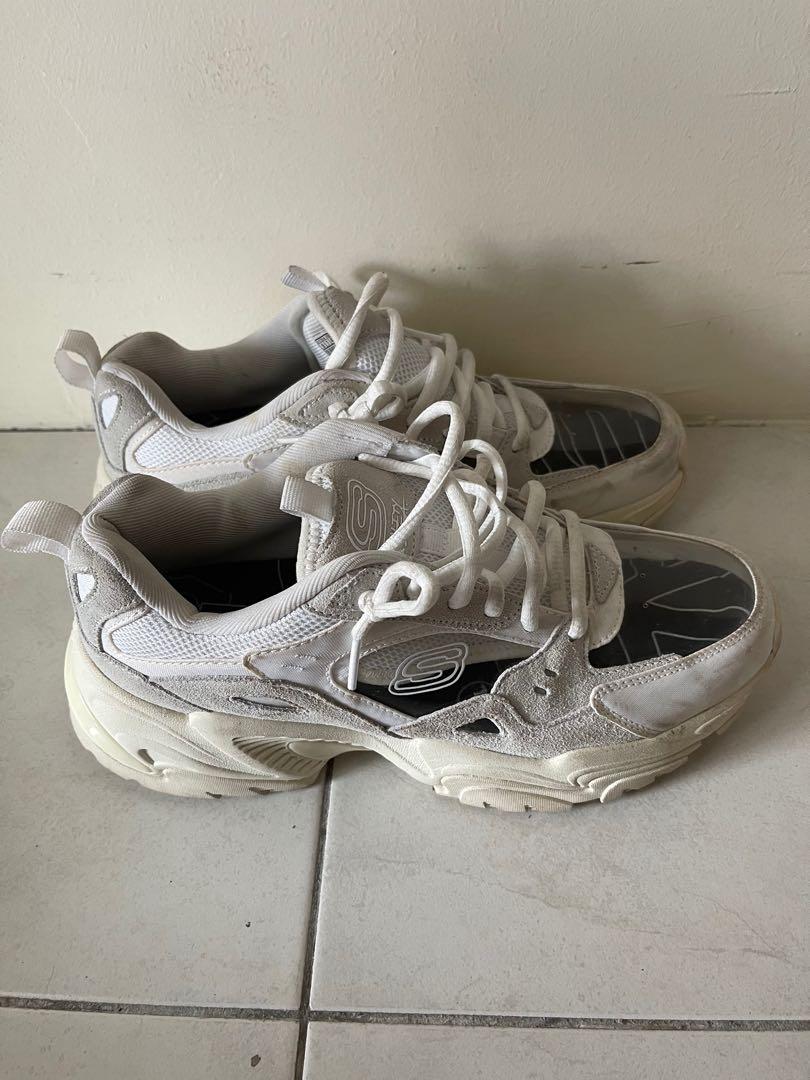 Skechers Stamina White Men s Fashion Footwear Sneakers on Carousell