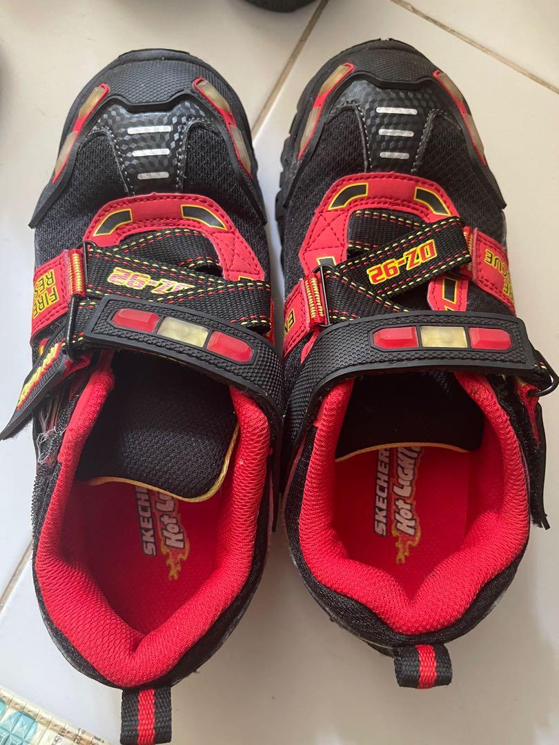 Sketches Light Up Shoes UK3 Babies Kids Babies Kids Fashion