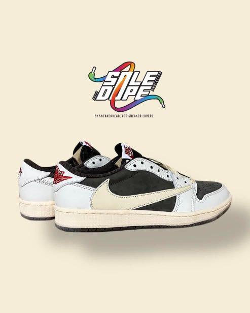 Sole Dope Sole Protector on Air Jordan 1 Low Reverse Mocha Men s