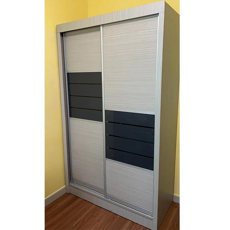 Solid Plywood Sliding Door Wardrobe 4400/4422, Furniture & Home Living