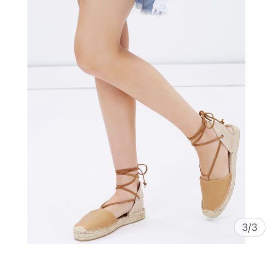 Gladiator discount ballet flats
