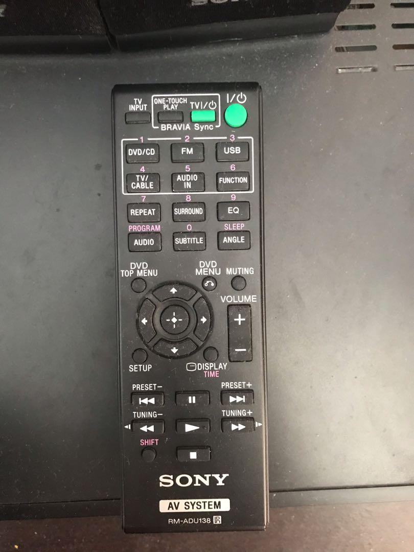 Sony DVD Home Theater System DAVTZ140, Audio, Soundbars, Speakers & Amplifiers on Carousell