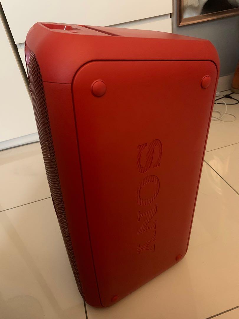 Sony Gtk Xb7 Red Ltd Colour Extra Bass Speaker