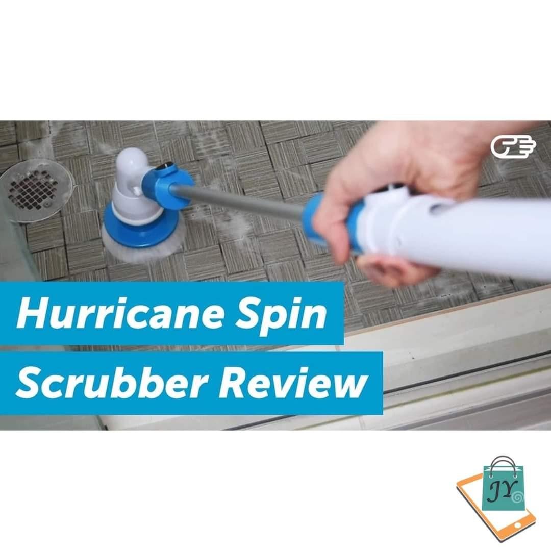 Hurricane Spin Scrubber, Automatic Bathroom Cleaner Review & Demo