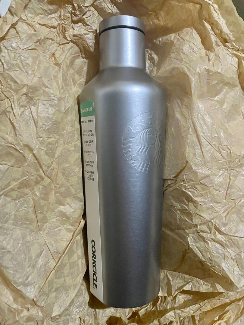 Starbucks Corkcicle Tumbler (Category: Water Bottles & Tumblers) located in Makati City. Submitted by iamjeez (Listing ID 1175764204, Image 3). Description: Original Starbucks Corkcicle Tumbler Silver Brand New!! 16fl. oz - 473ml Superior Insulation Easy-Grip Sides Stainless Steel Non-slip Bottom Goodbye, Plastic Bottles.