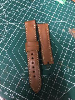 Strap Watch Authentic Leather Hand sewing