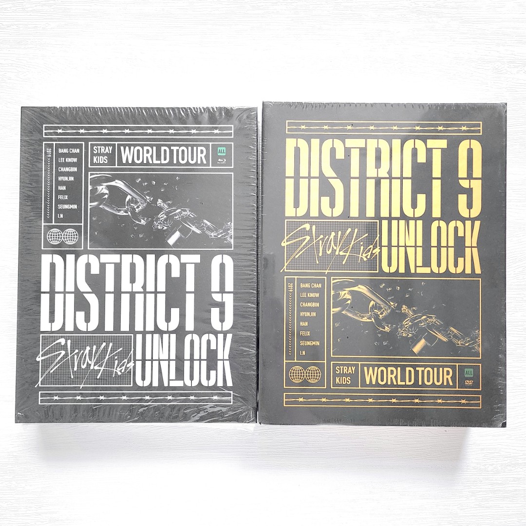 Stray kids world tour district 9: unlock in Seoul DVD Blu-ray