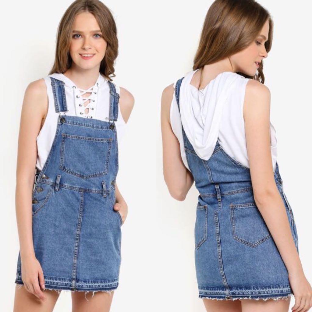 Supre Short Pocket Pinafore UK10