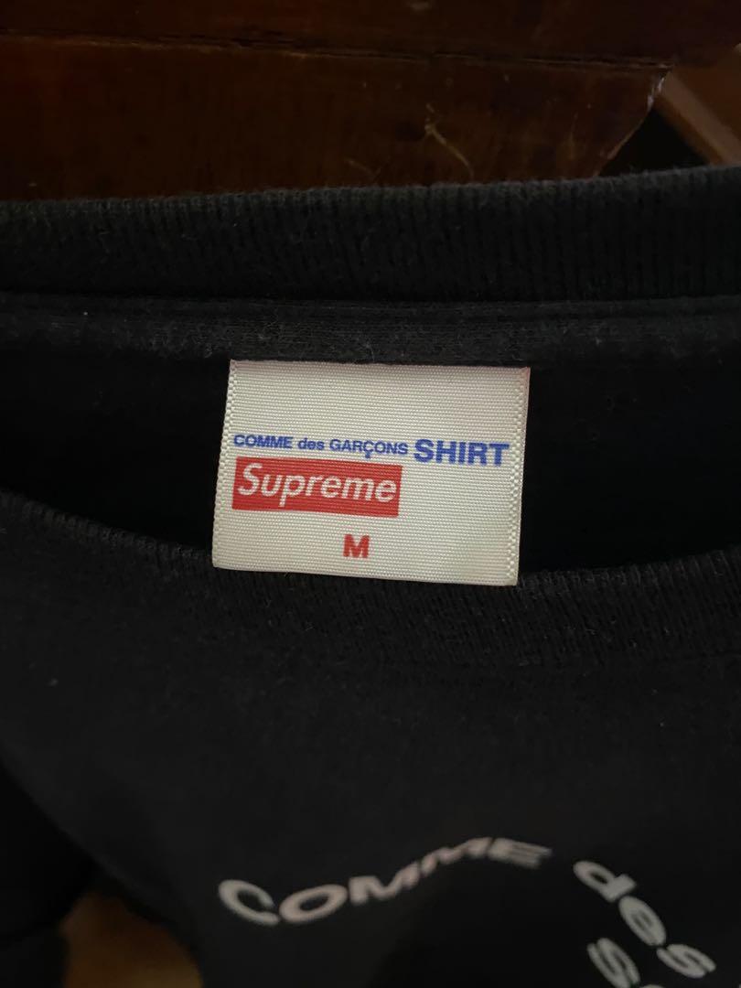 Legit check supreme comme des garcons sales