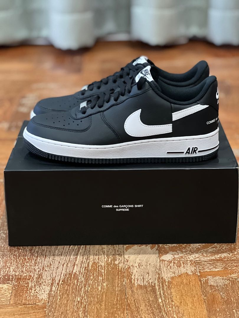 Air force 1 x comme des garcons x clearance supreme