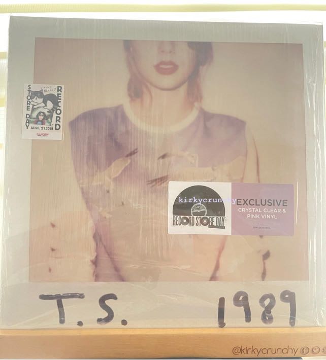 TAYLOR SWIFT 1989 RECORD STORE DAY - PINK 2LP, Hobbies & Toys, Music ...