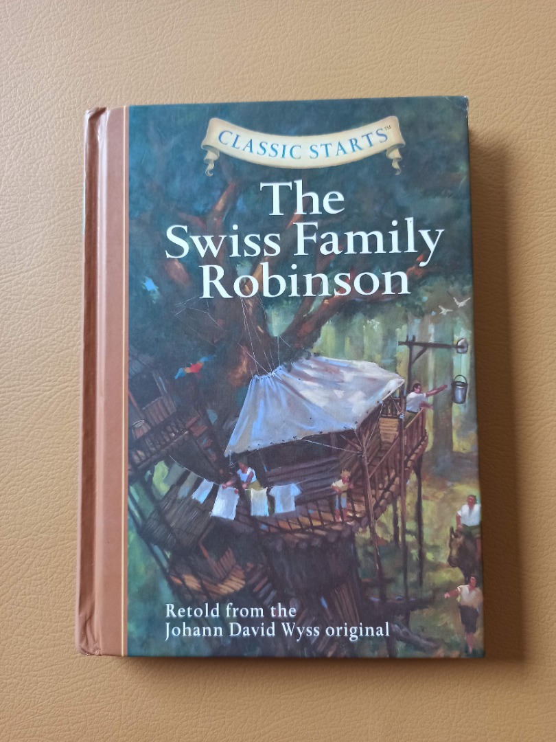 The Swiss Family Robinson Classic Starts English Book Buku Alat