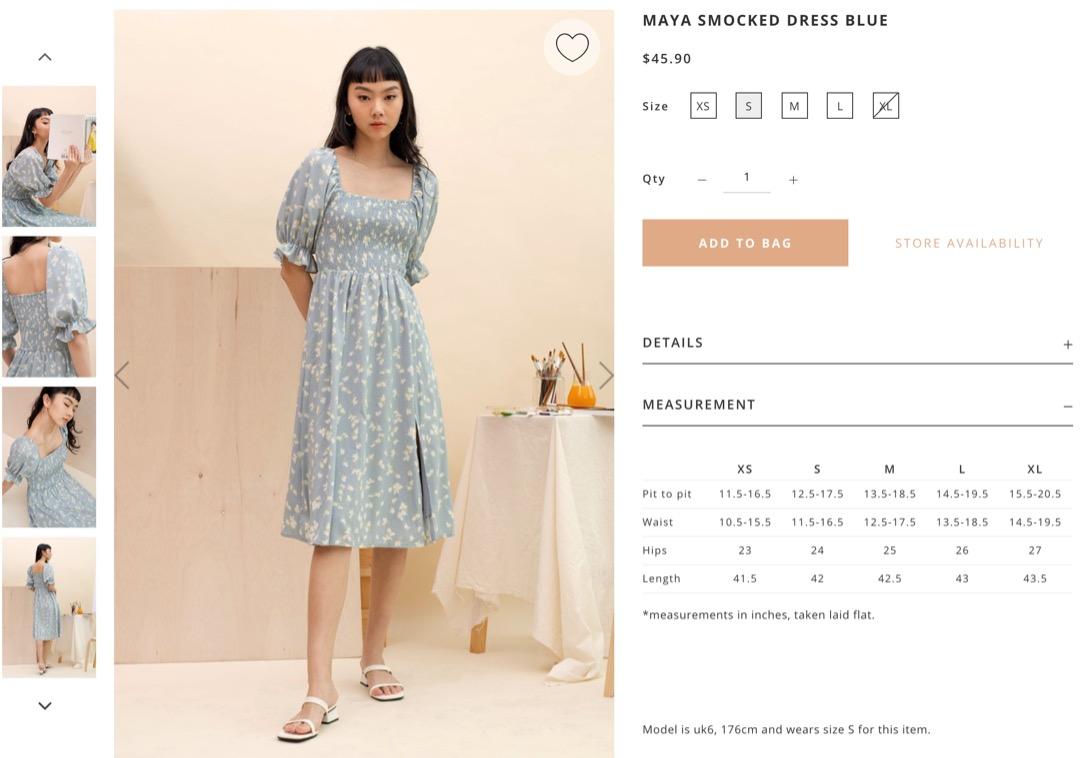 Maya bluebell dress outlet