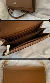 Tory Burch chain wallet