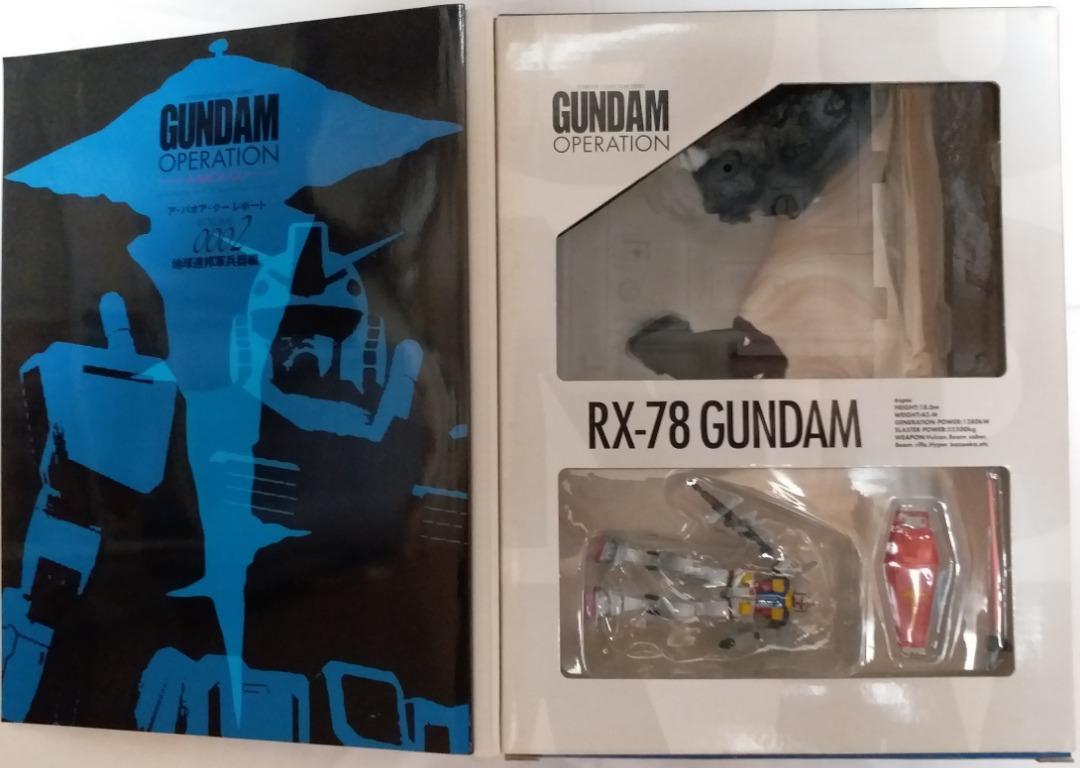 Gundam Operation Toy Book Collection Series A Baoa Qu
