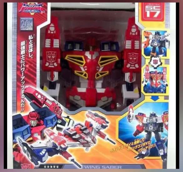 Transformers YOTS optimus prime + wing saber, Hobbies & Toys, Toys