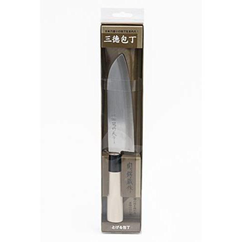 Tsubazo Kitchen Knife 6.75 Santoku / Stainless Steel Chefs Knives
