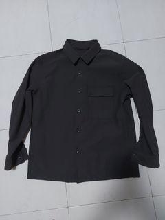 Worth $59.90 Uniqlo Men Oversized Jacket M size #dark grey
