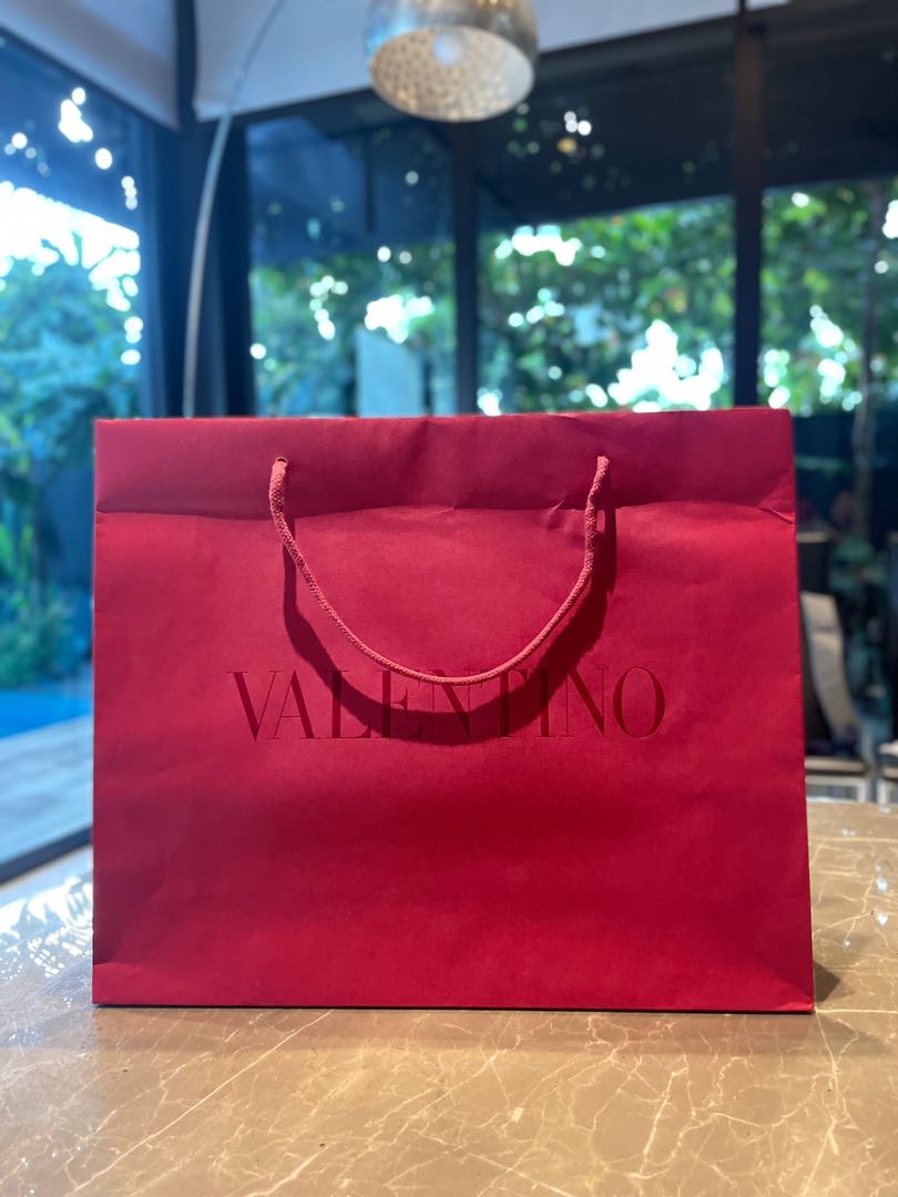 Valentino Paper Bags Large