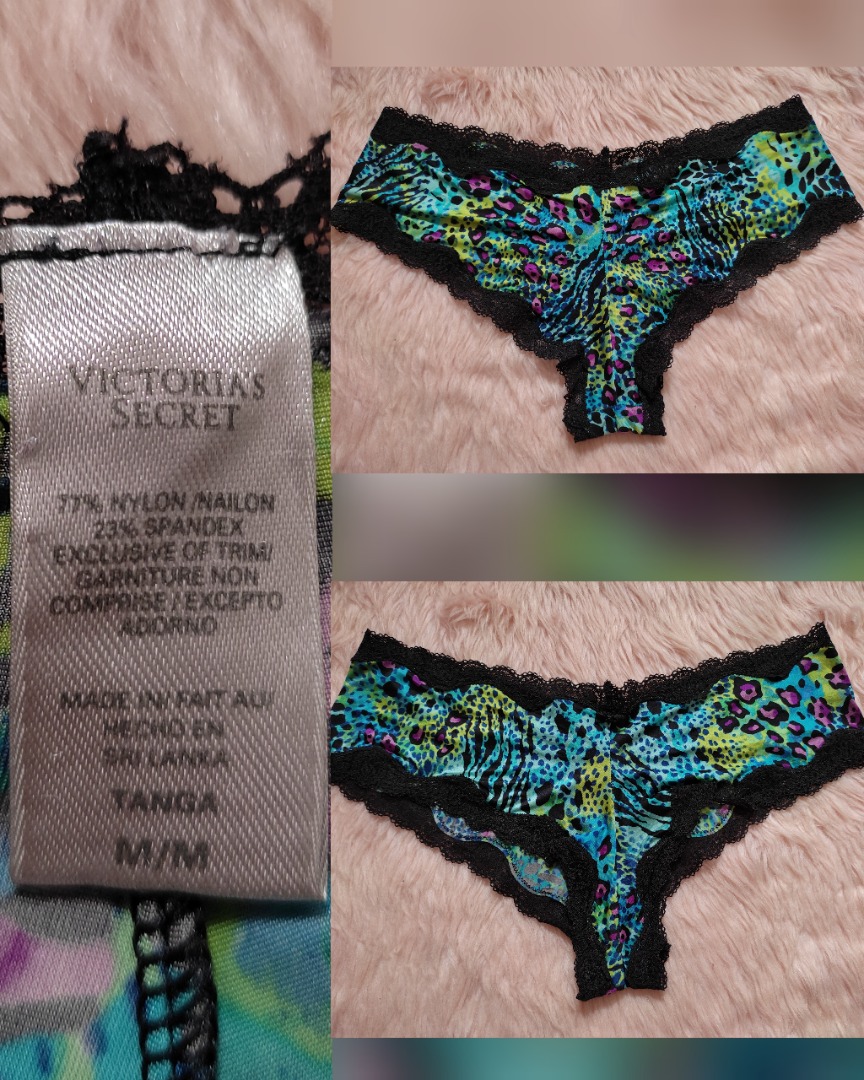 Victoria Secret animal print tanga, Women's Fashion, Undergarments