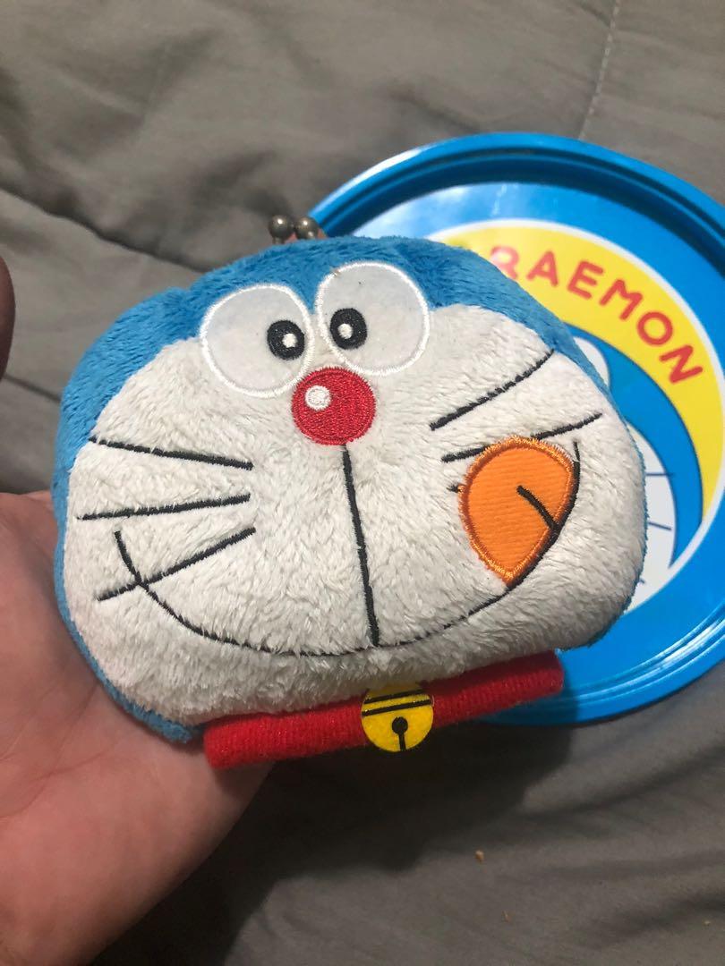 Vintage doraemon wallet and tin display, Hobbies & Toys, Memorabilia
