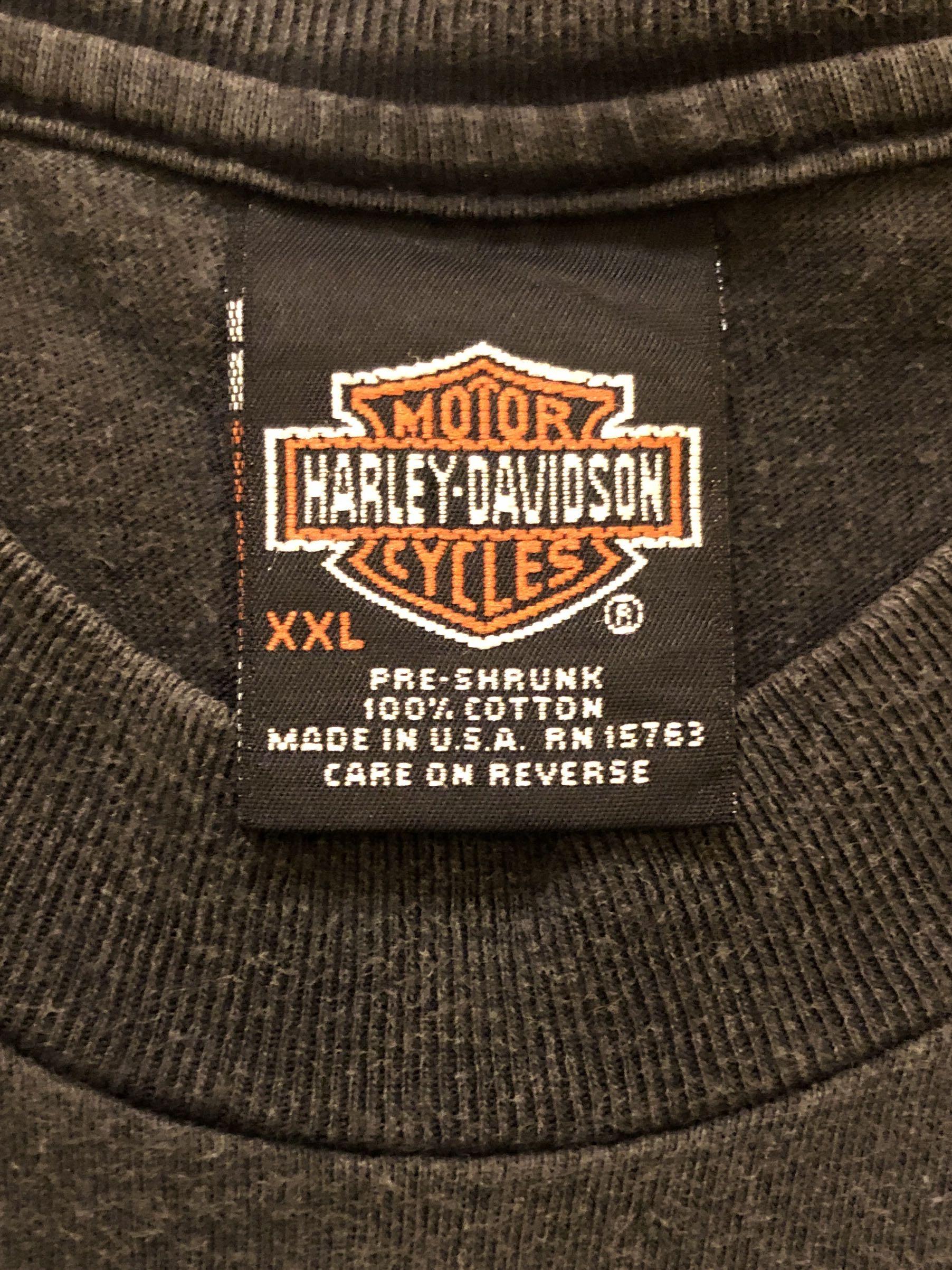 Vintage Harley Davidson Tee 古着, 男裝, 上身及套裝, T-shirt、恤衫