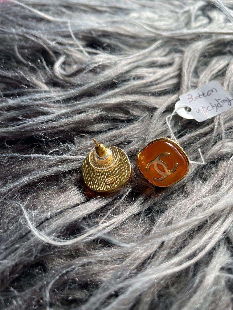 Upcycled cheap chanel earrings
