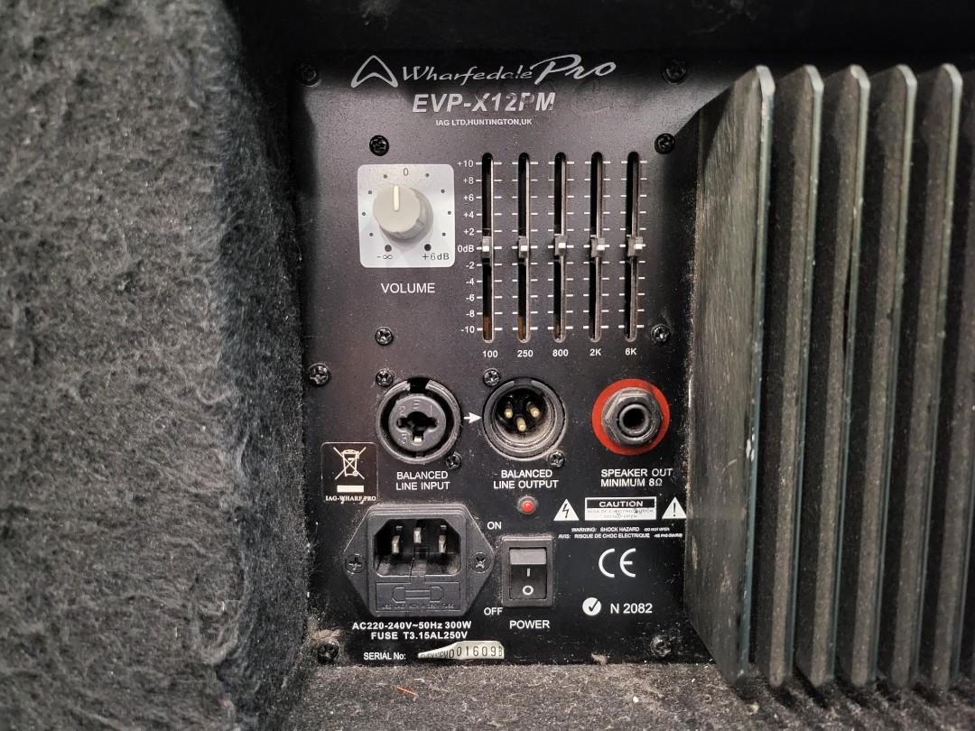 Wharfedale evp x12pm top