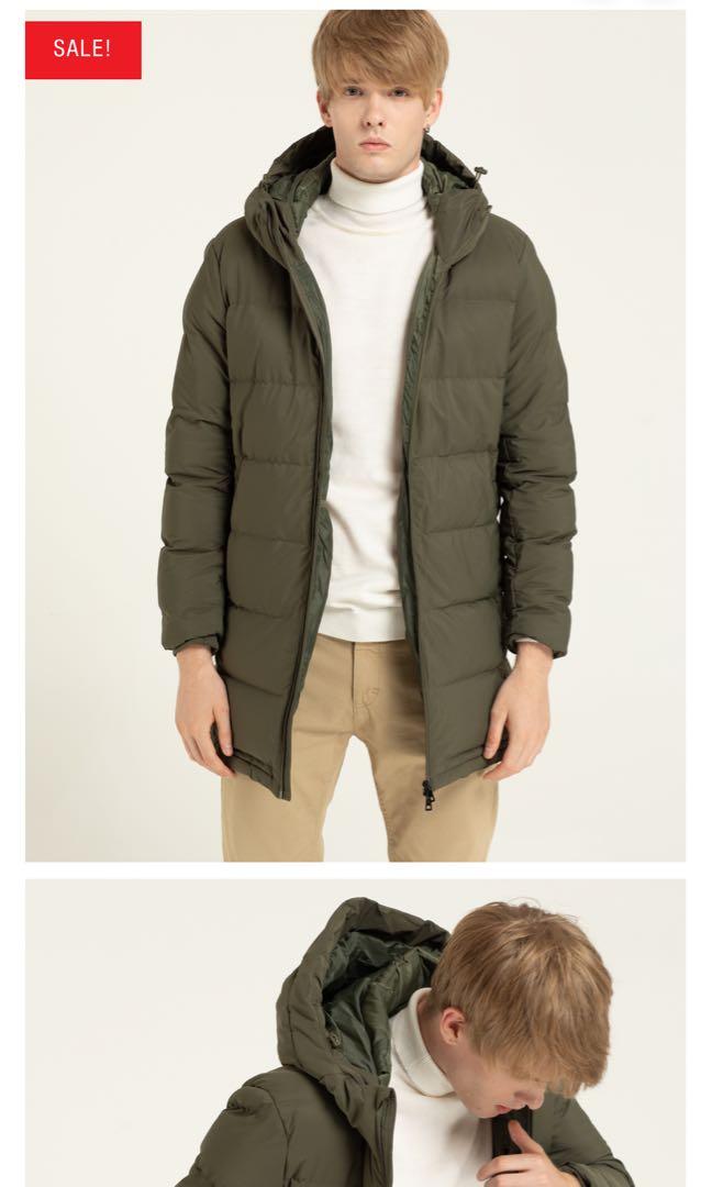BNWT MEN SEAMLESS DOWN PARKA