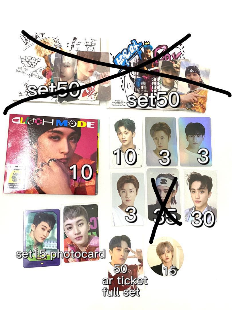 2024年最新海外 NCT127 nct ジョンウ サイン入りポラロイド チェキ K 