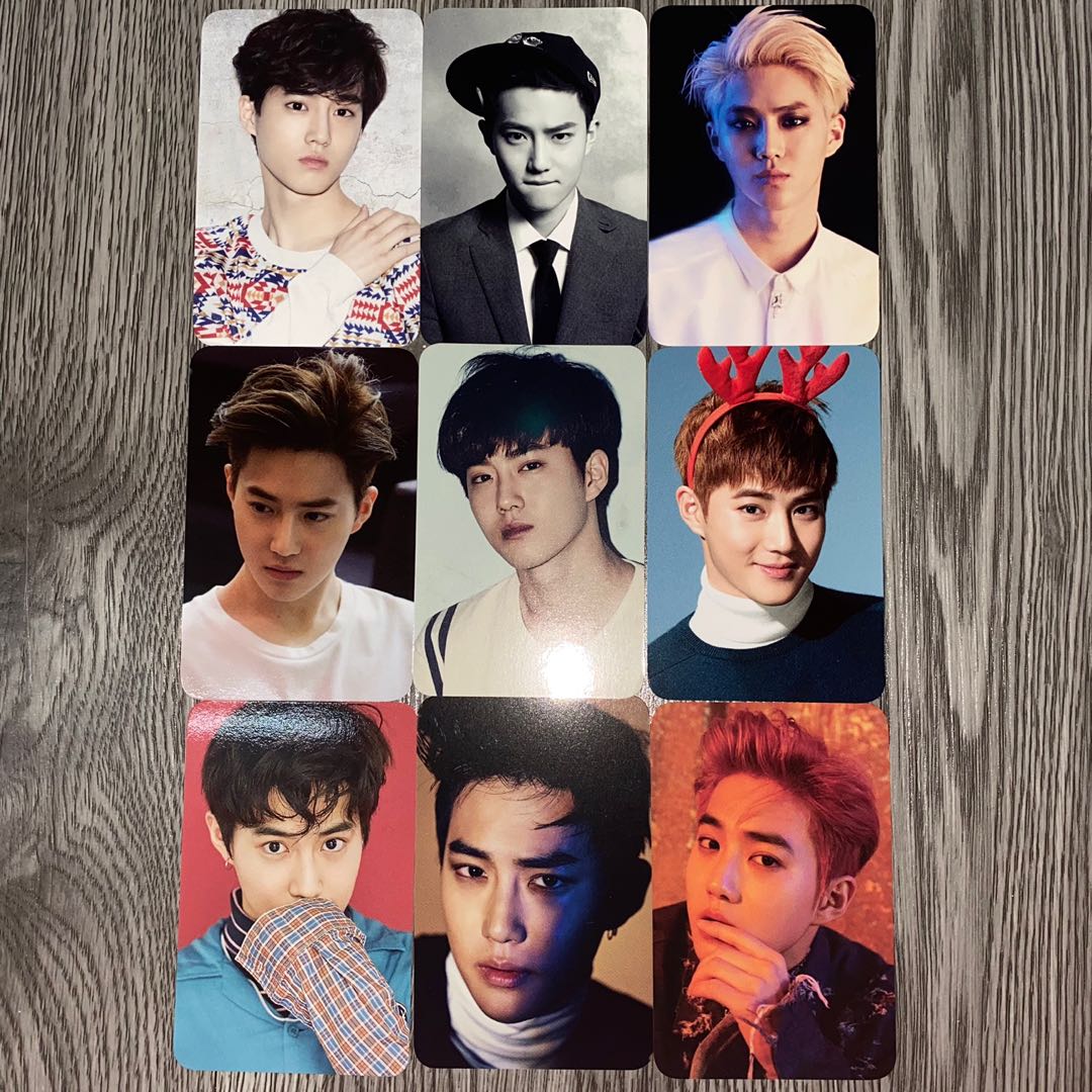 WTS/READY STOCK] EXO 10TH ANNIVERSARY MD REPACKAGE PHOTOCARD SUHO