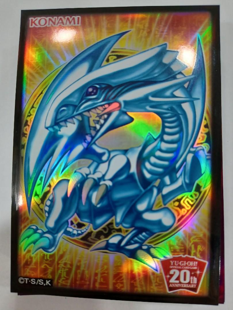 blue eyes white dragon card sleeves 50 PCS/Pack Yugioh BLUE-EYES Chaos MAX White Dragon Game Card Sleeve EYES OF BLUE Yu-Gi-Oh! Monster Card Barrier Protector