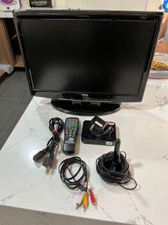 19 inch LCD TV Promac with TV Plus