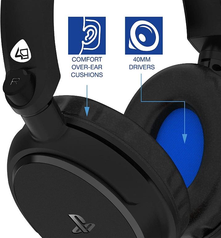 4Gamers PRO4 50s Officially Licensed PS4 PS5 Stereo Gaming Headset